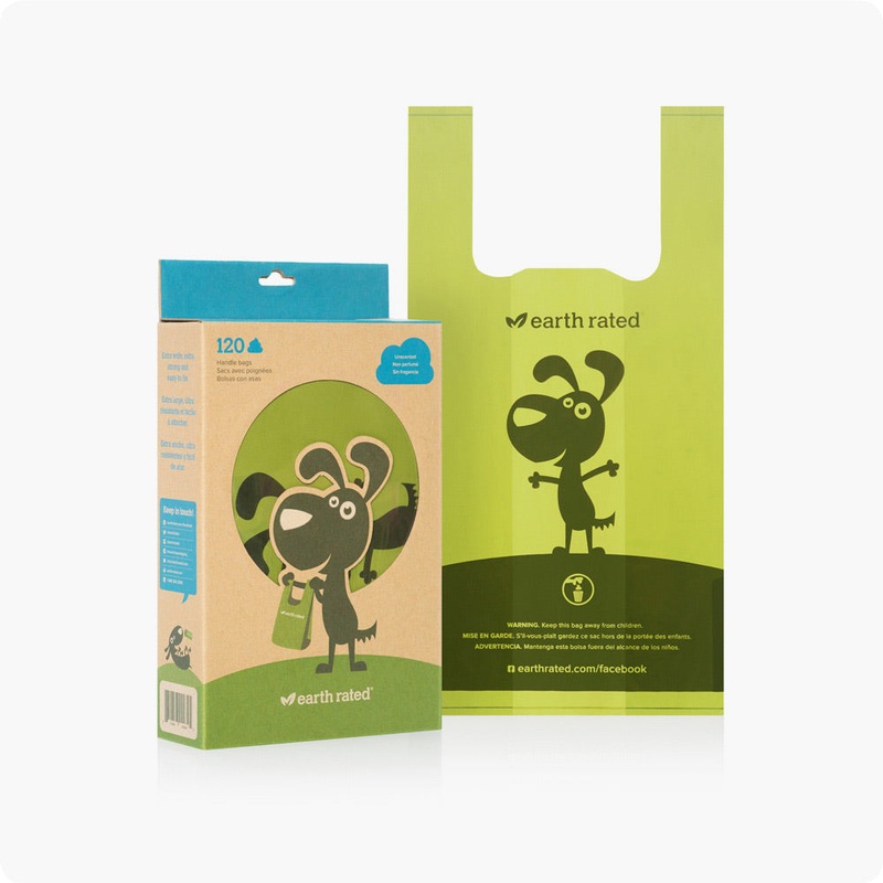 Earth Rated 120 Easy-Tie Unscented Handle Bags