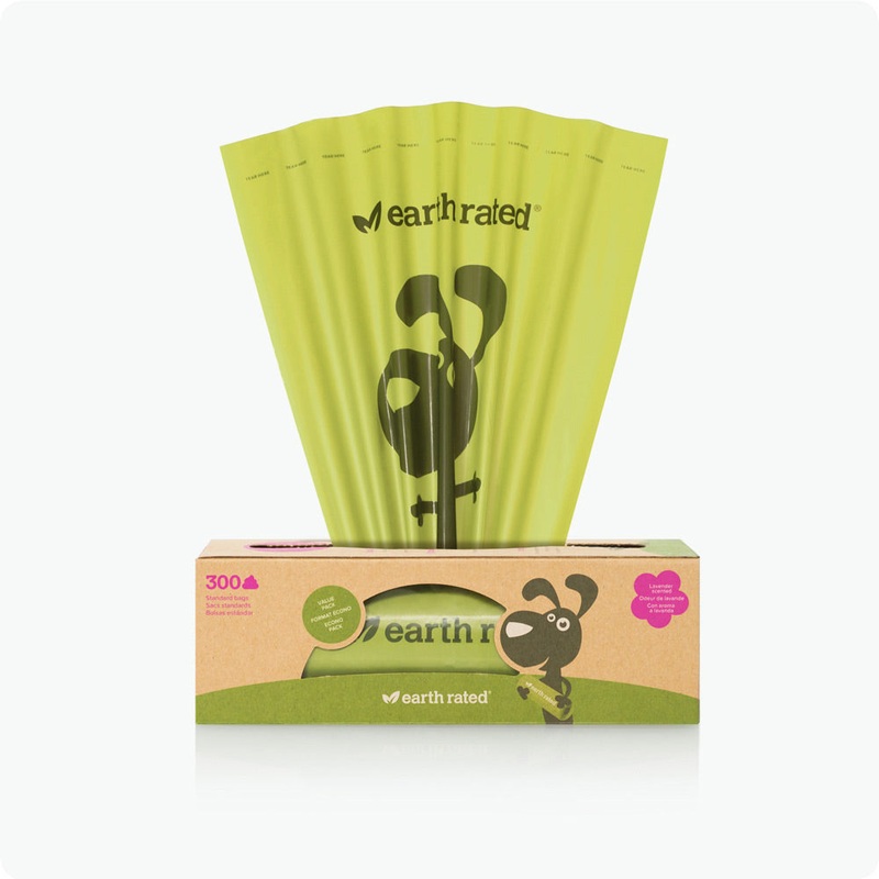 Earth Rated Lavender-scented Single Roll Doggie-Doo Bags