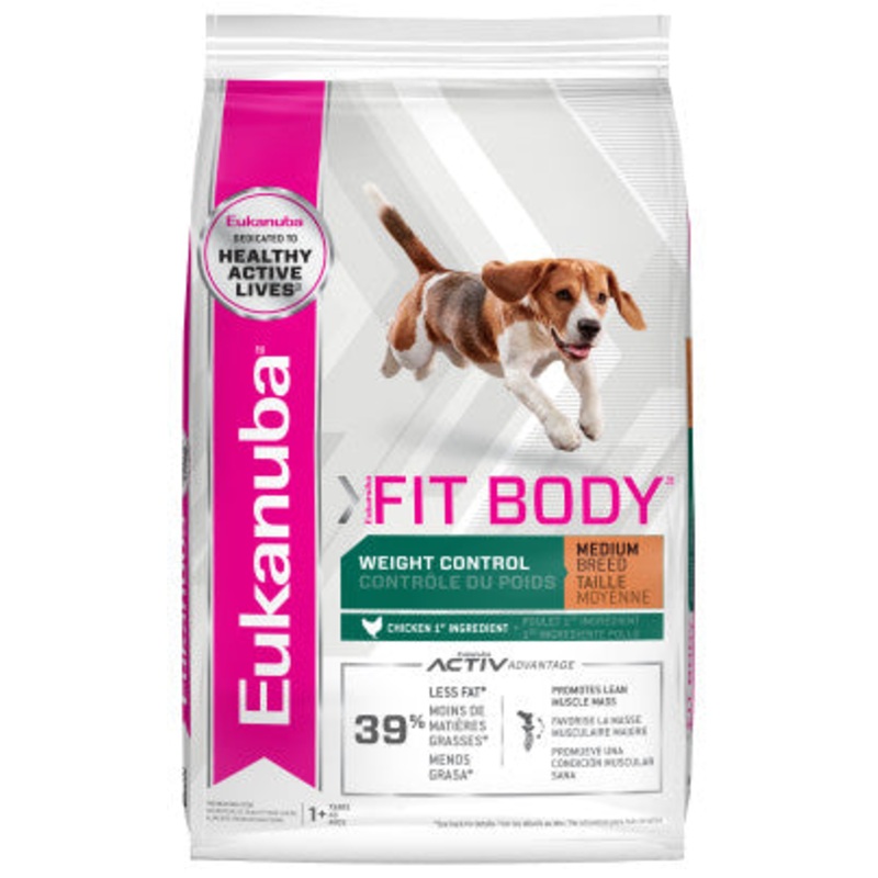 Eukanuba Adult Fit Body Weight Control: Medium Breed