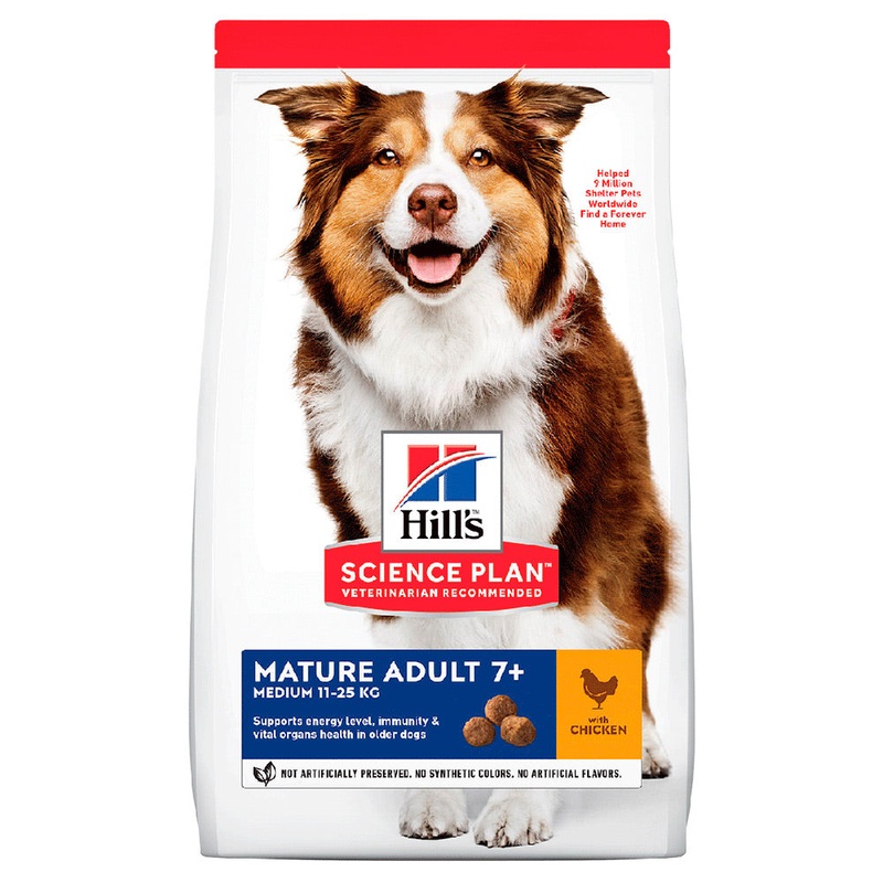 Hill's Mature Adult 7+ Medium Breed with Chicken