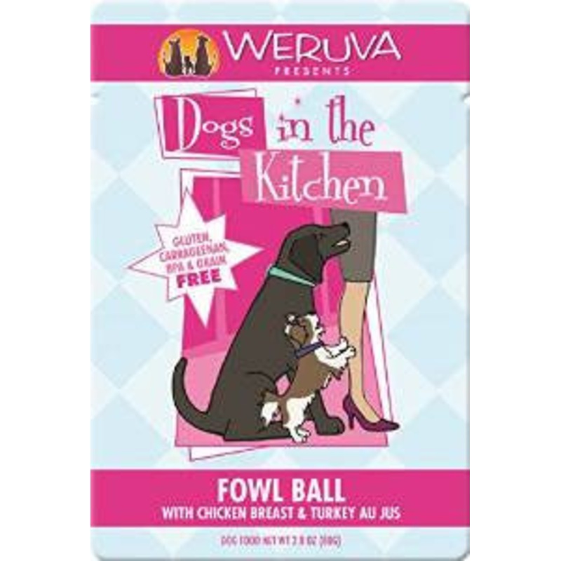 Weruva Fowl Ball Chicken /tky 12/2.8z {L-x} 784235