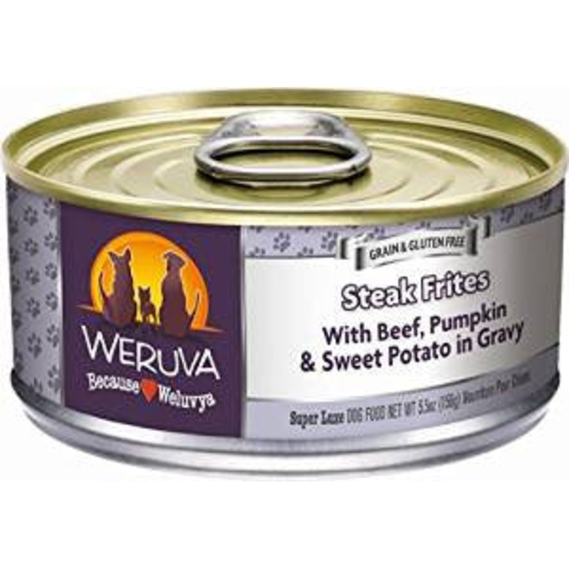 Weruva Stk Frite Can Dog 24/5.5z {L-x} 784421