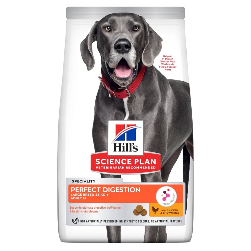 Hill's Perfect Digestion Large Breed Adult 1+ with Chicken & Brown Rice
