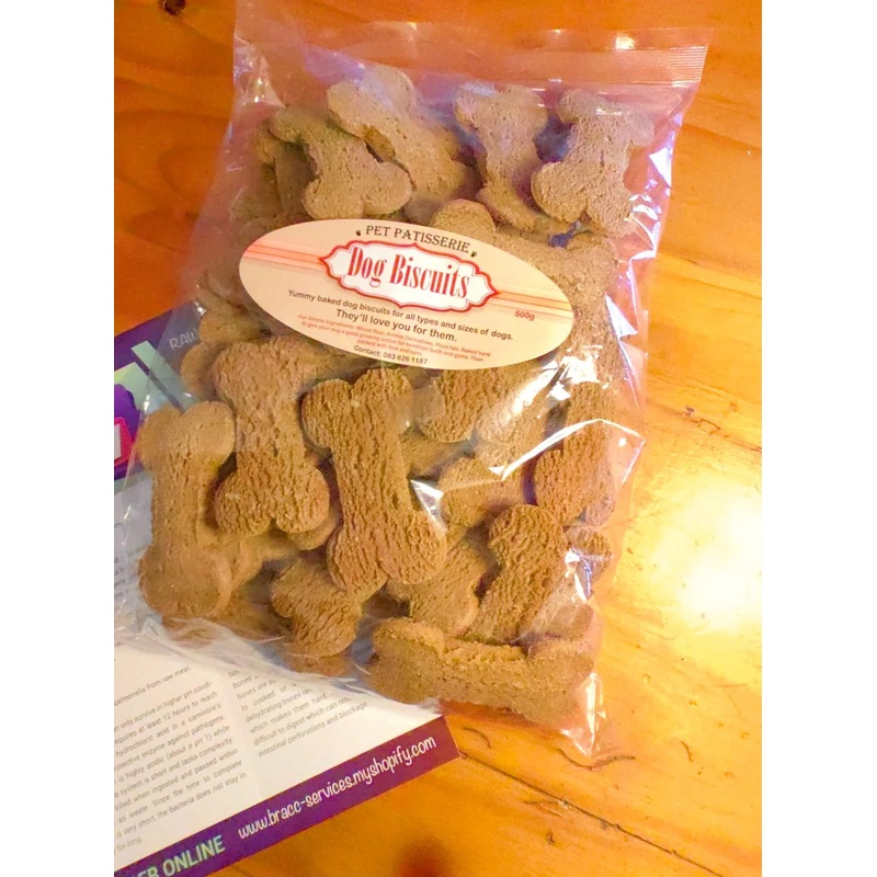 Pet Patissarie Large Biscuits - Bone Shape 500G