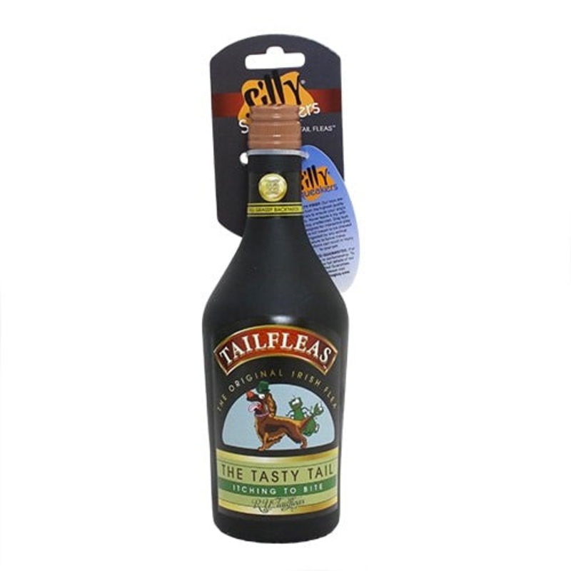 Silly Squeaker Tailfleas Liquor Bottle