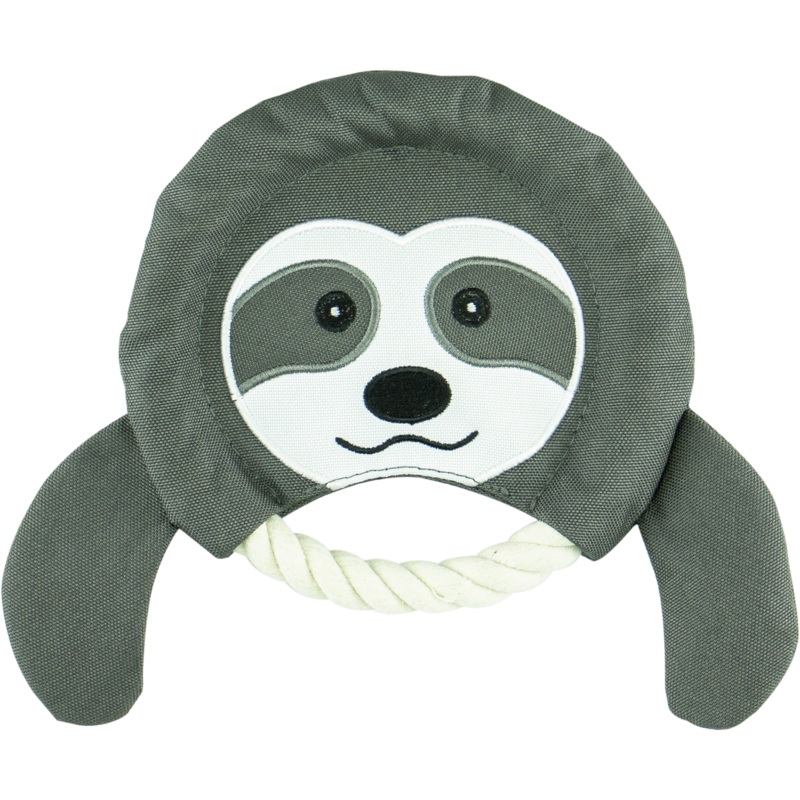 Zugo Plush Dog Toy - Frisbee Sloth