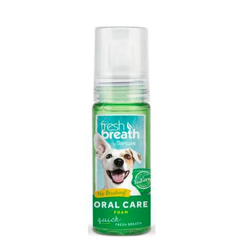 TropiClean Fresh Breath Foam for Dogs & Cats