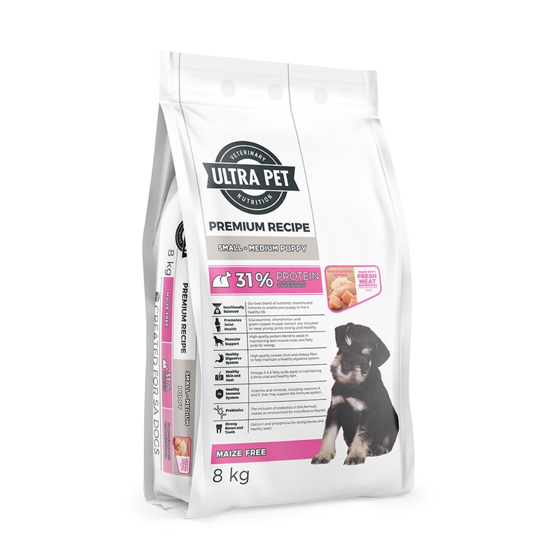 Ultra Pet Premium Recipe Small/Medium Puppy Dry Dog Food