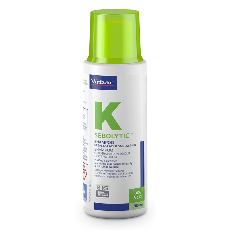 Virbac Sebolytic Shampoo for Skin & Ears