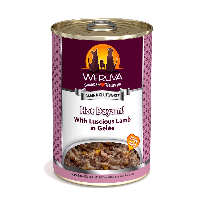 Weruva Hot Dayam! with Luscious Lamb in Gele