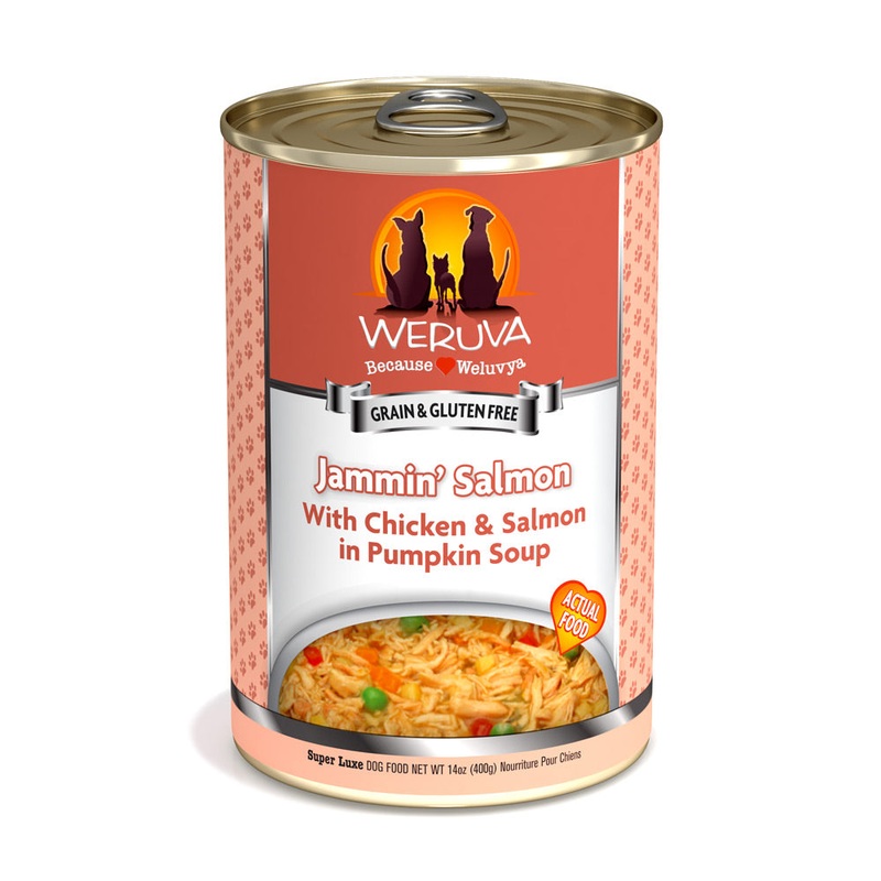 Weruva Jammin Salmon with Chicken & Salmon in Pumpkin Soup