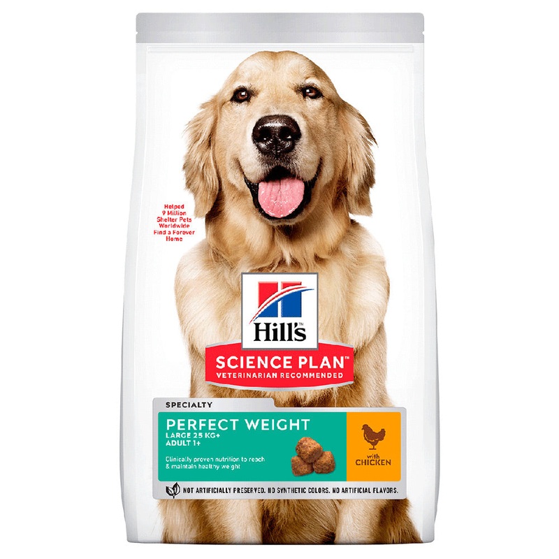 Hill's Adult 1+ Perfect Weight: Large Breed with Chicken