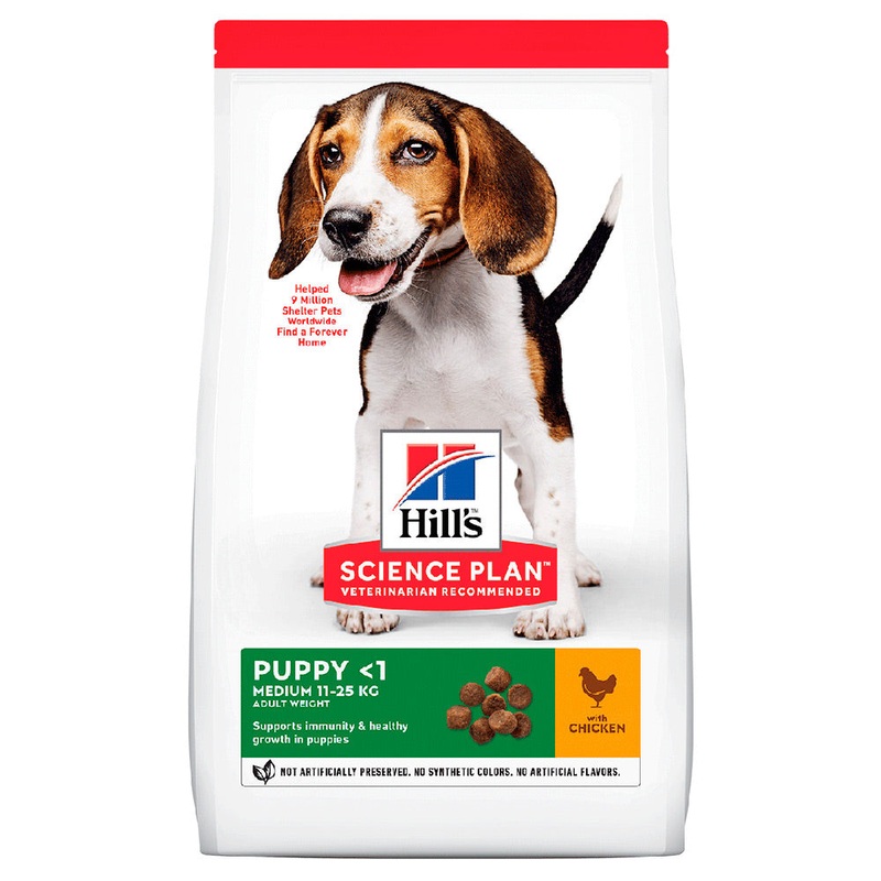 Hill's Healthy Development Puppy: Medium Breed with Chicken