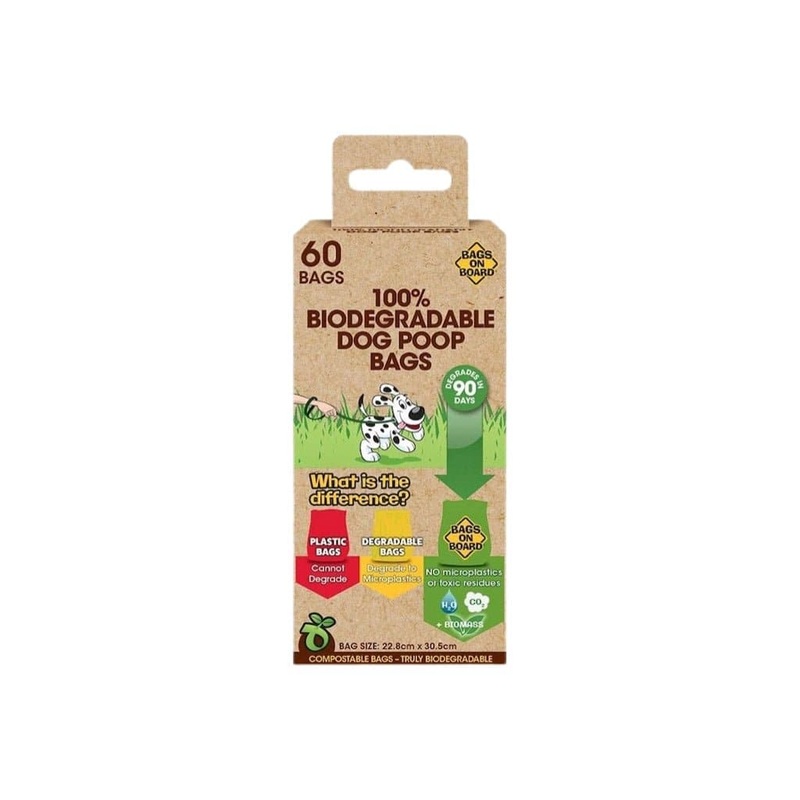 100% Biodegradable Dog Poop Bags