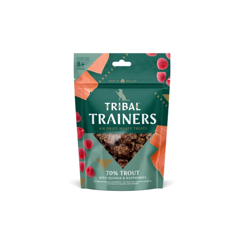 Tribal Trainers Trout Quinoa & Rasberry Treats For Dogs