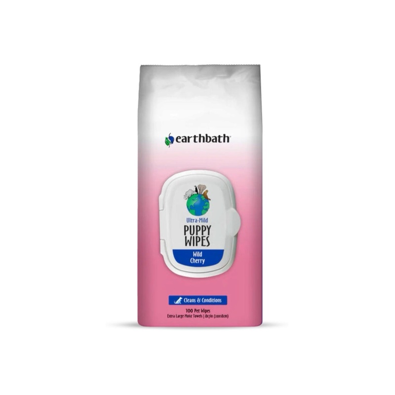 Ultra-Mild Puppy Wipes - Wild Cherry