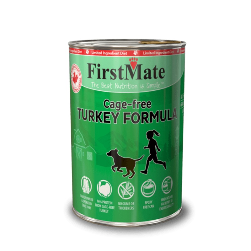 First Mate Limited Ingredient Cage Free Turkey Formula for Dogs