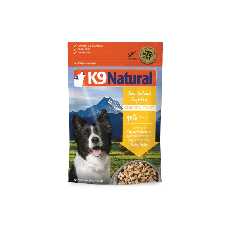 K9 Natural Chicken Feast Freeze-Dried Dog Food