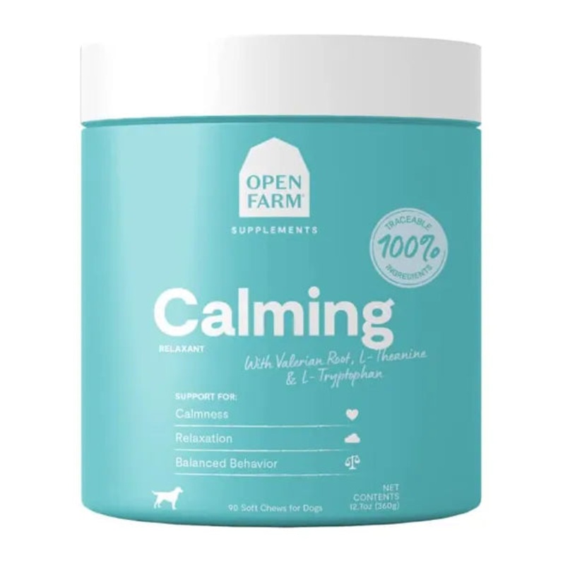 Open Farm Calming Supplement Chews for Dogs