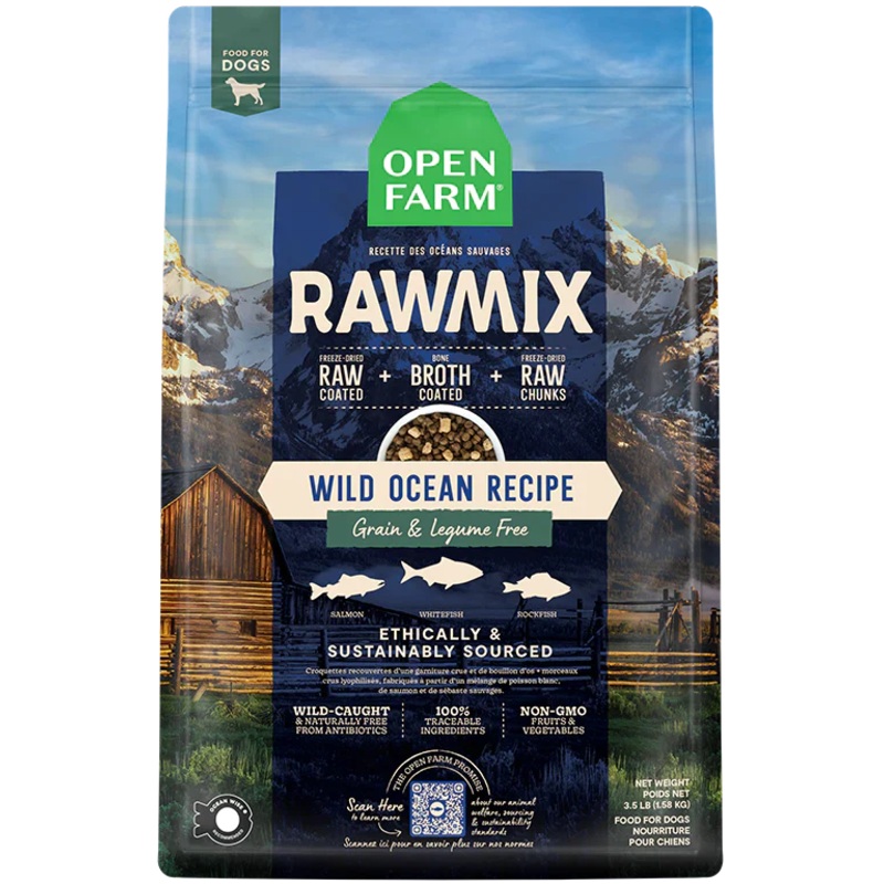 Open Farm Wild Ocean Grain-Free RawMix for Dogs