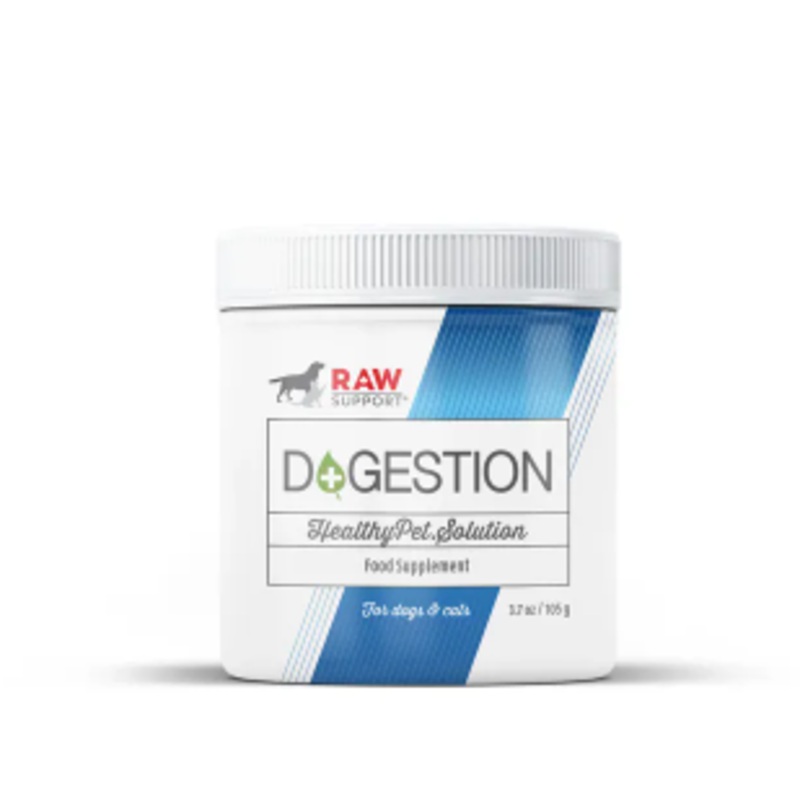 Raw Support D+GESTION - Probiotics for Dogs & Cats - Digestive Enzymes