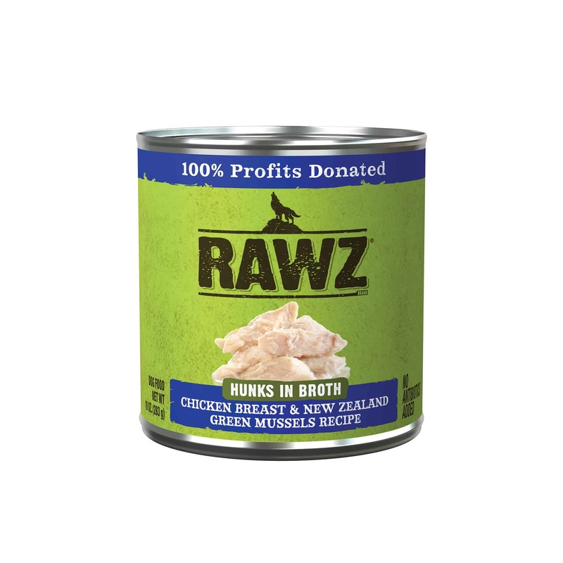RAWZ CHICKEN BREAST & NEW ZEALAND GREEN MUSSELS DOG FOOD RECIPE
