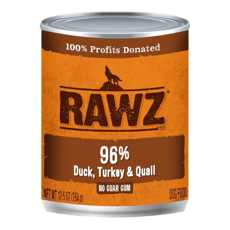 RAWZ DUCK, TURKEY & QUAIL DOG FOOD