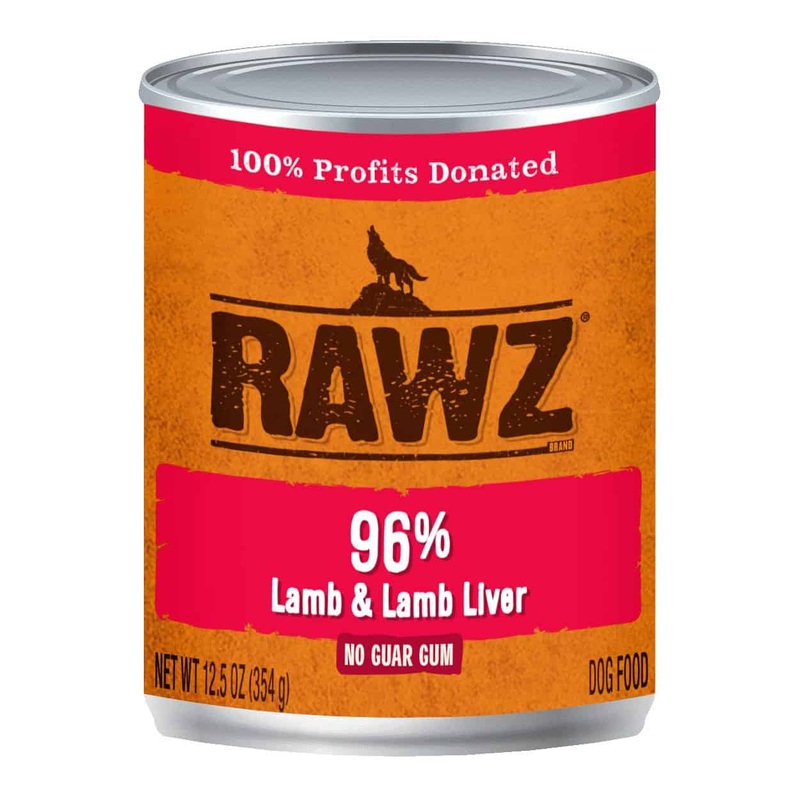RAWZ LAMB & LAMB LIVER DOG FOOD