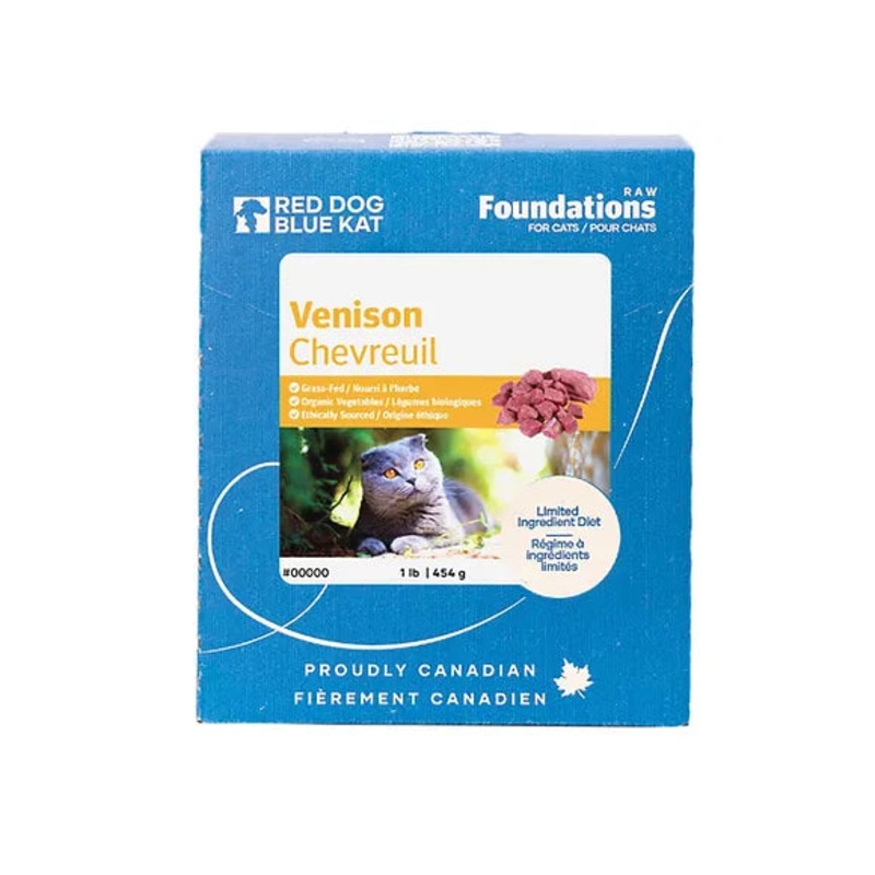 Red dog Blue Kat Foundations Venison Cat Recipe