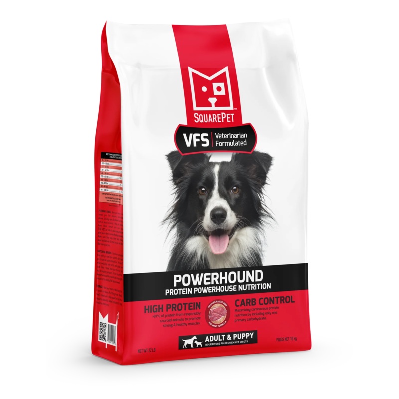 Square Pet VFS POWERHOUND Red Meat for Dogs