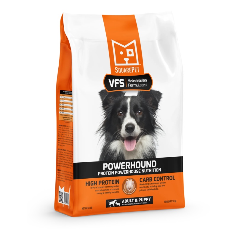 Square Pet VFS POWERHOUND Turkey & Chicken for Dogs