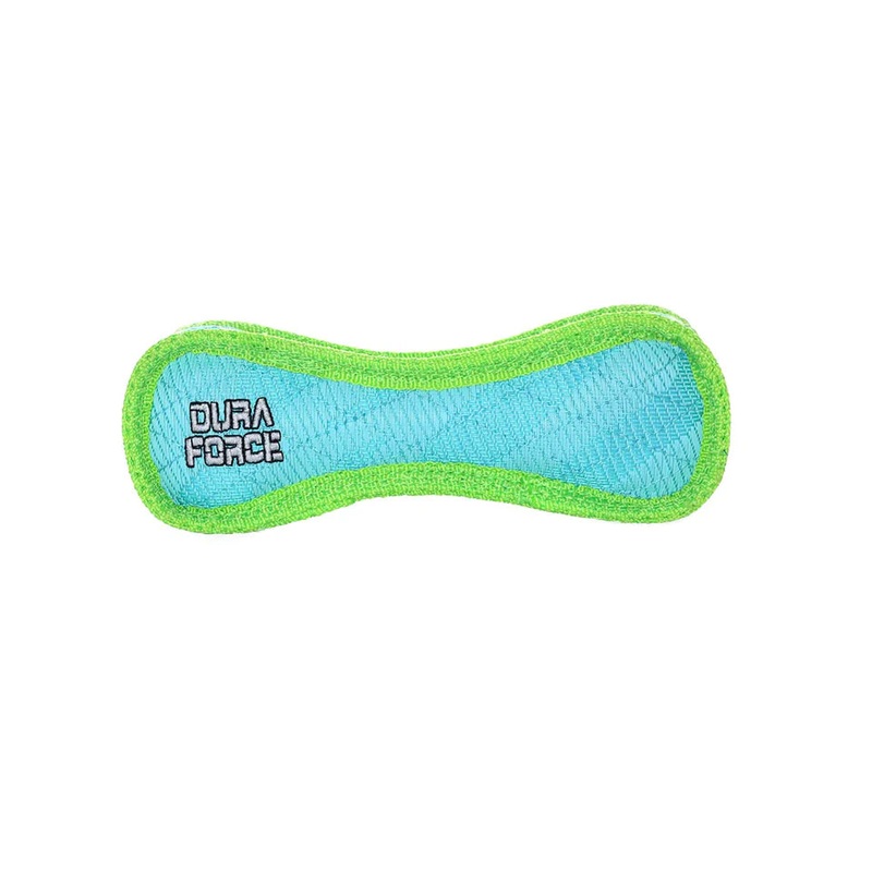 Tuffy DuraForce Junior Bone Plush Dog Toy