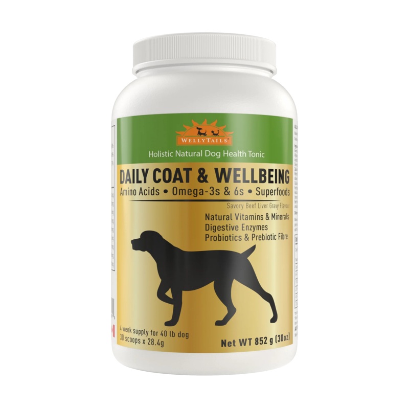 WellyTails Daily Coat & Wellbeing - for Dogs