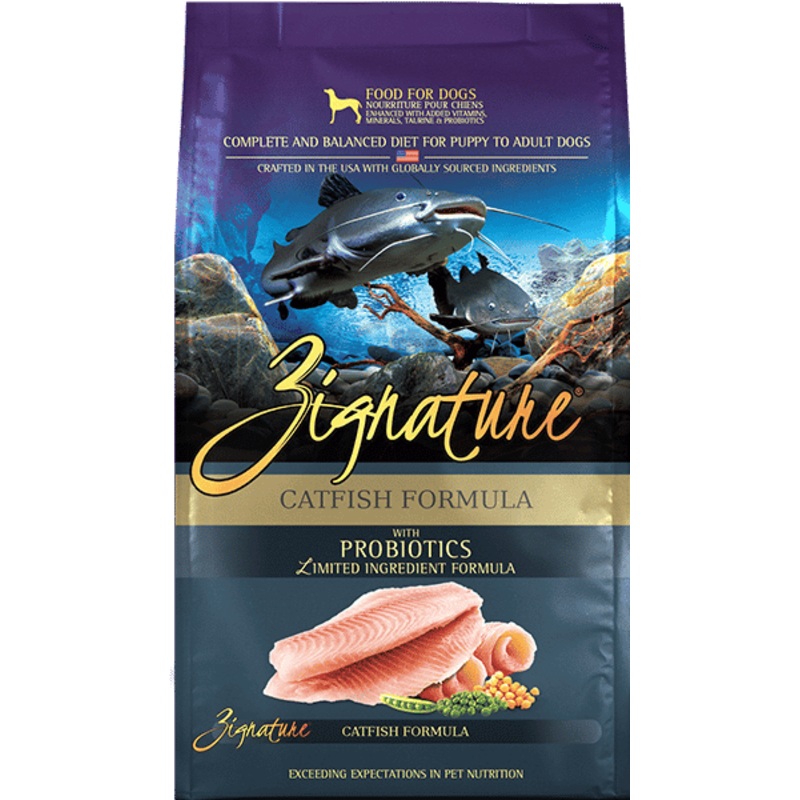 ZIGNATURE CATFISH FORMULA DOG FOOD