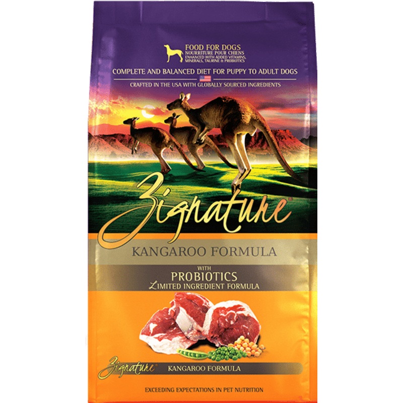 ZIGNATURE KANGAROO FORMULA DOG FOOD