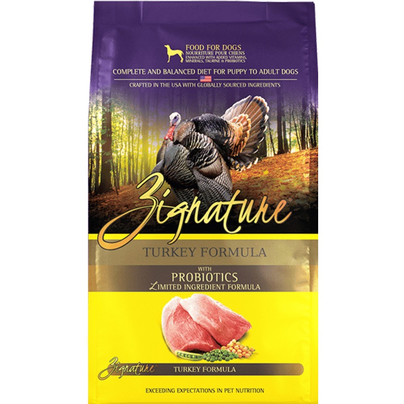 ZIGNATURE TURKEY FORMULA DOG FOOD