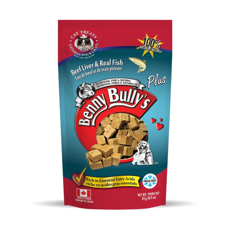 Benny Bullys Liver Plus Fish (cat)