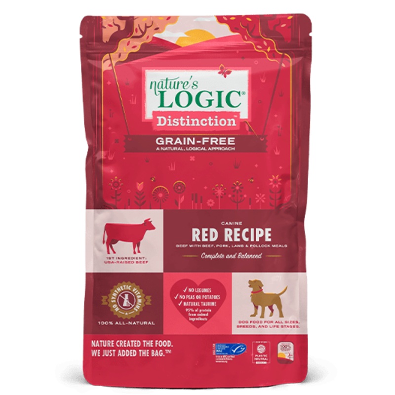 Natures Logic DISTINCTION CANINE RED RECIPE GF