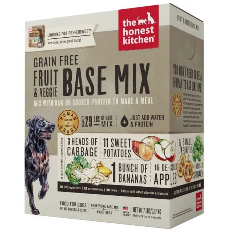 The Honest Kitchen Dehydrated Grain Free Fruit & Veggie Base Mix
