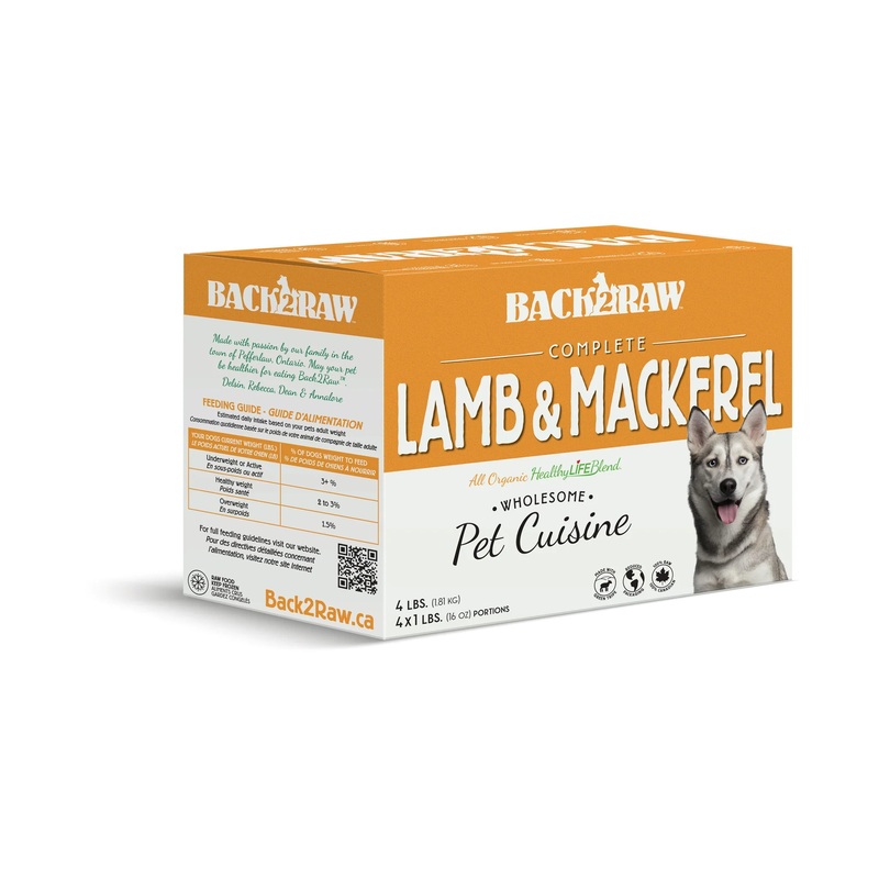 Back 2 Raw COMPLETE LAMB & MACKEREL BLEND