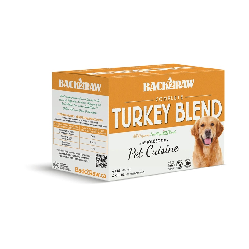 Back 2 Raw COMPLETE TURKEY BLEND