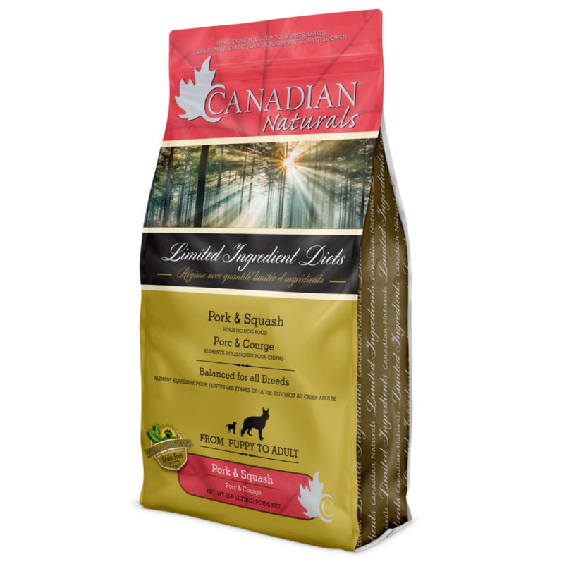 Canadian Naturals Pork & Squash Recipe for Dogs
