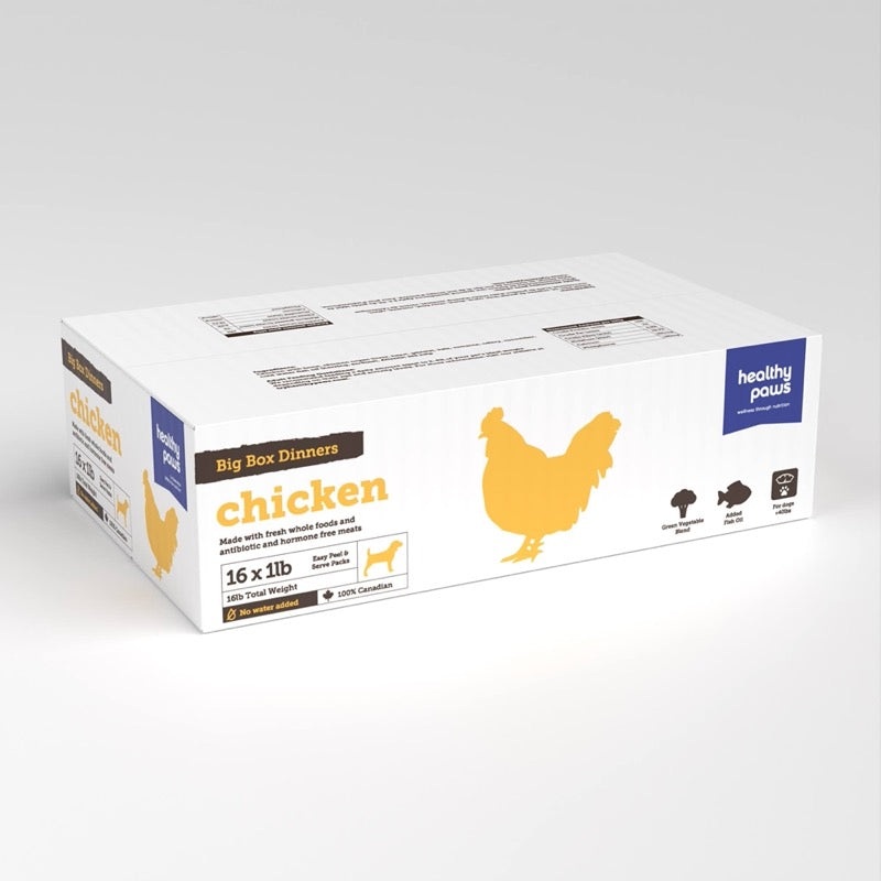 Healthy Paws Chicken  Big Box Dinner