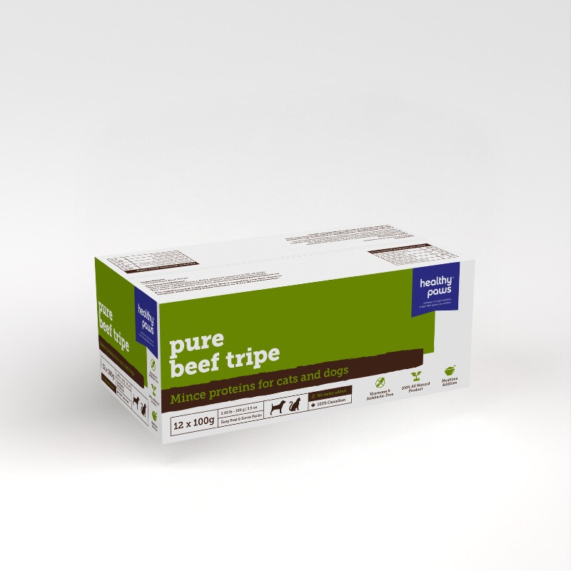 Healthy Paws Pure Beef Tripe  Minces