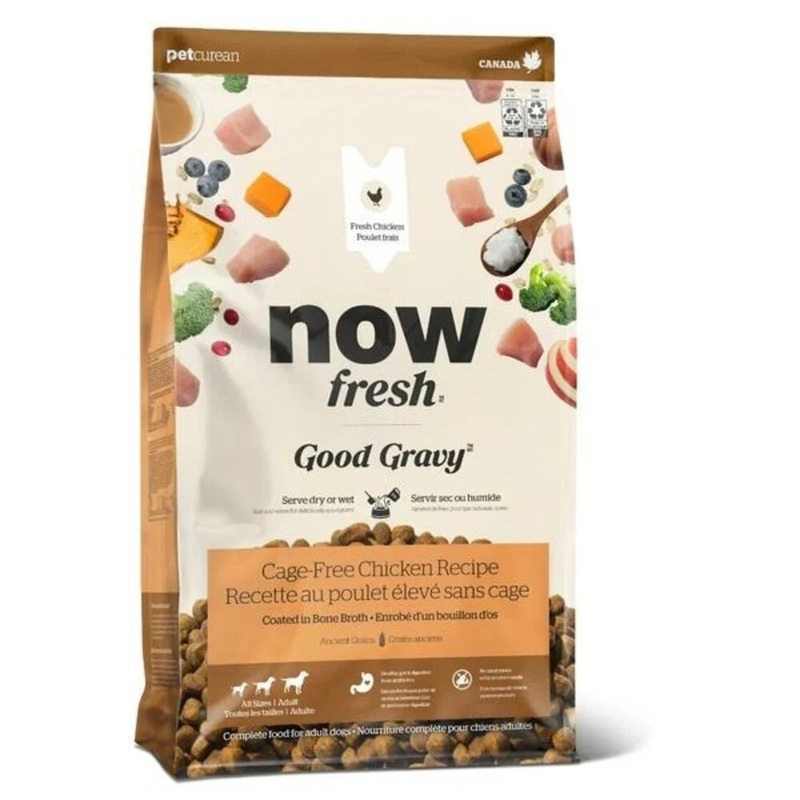 Now Fresh Good Gravy Chicken Coated in Bone Broth for Dogs