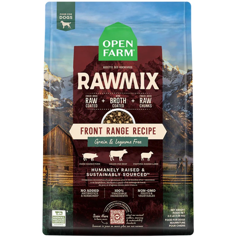 Open Farm, Front Range Grain-Free Raw Mix for Dogs