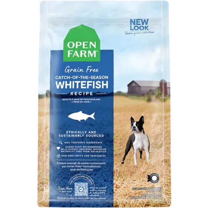 Open Farm Grain Free Catch of the Season Whitefish Recipe