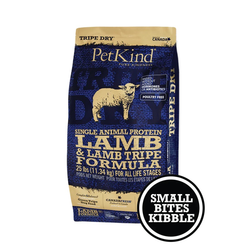 Petkind Tripe Dry  Single Animal Protein Lamb & Lamb Tripe Formula