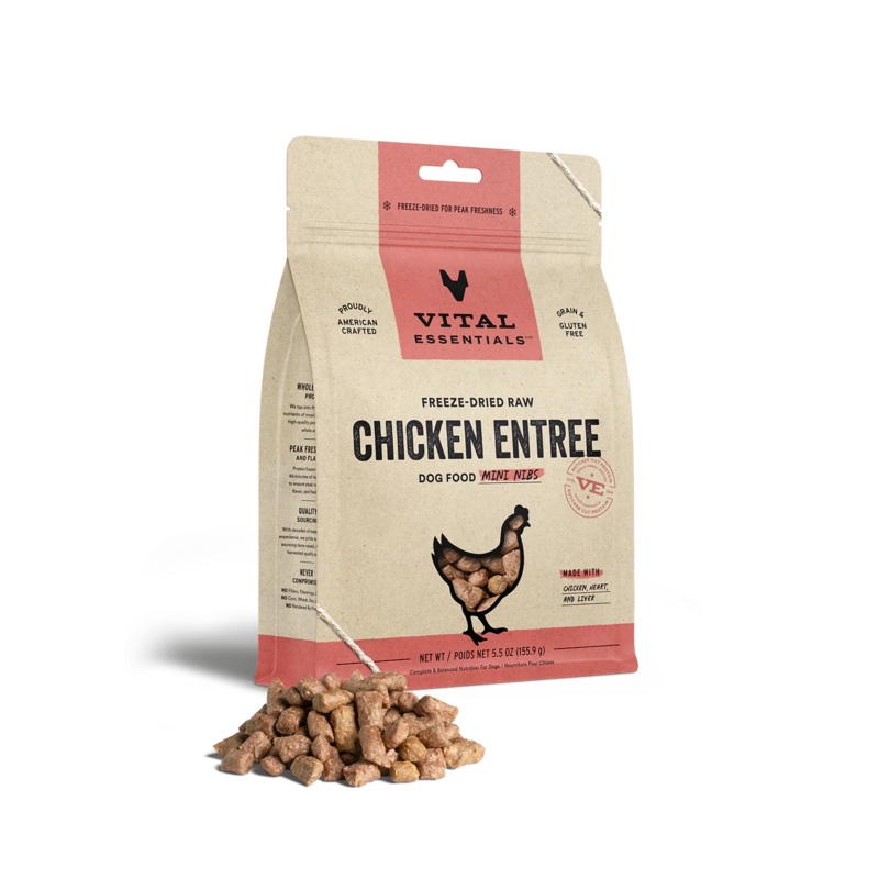Vital Essentials FREEZE-DRIED RAW CHICKEN ENTREE
