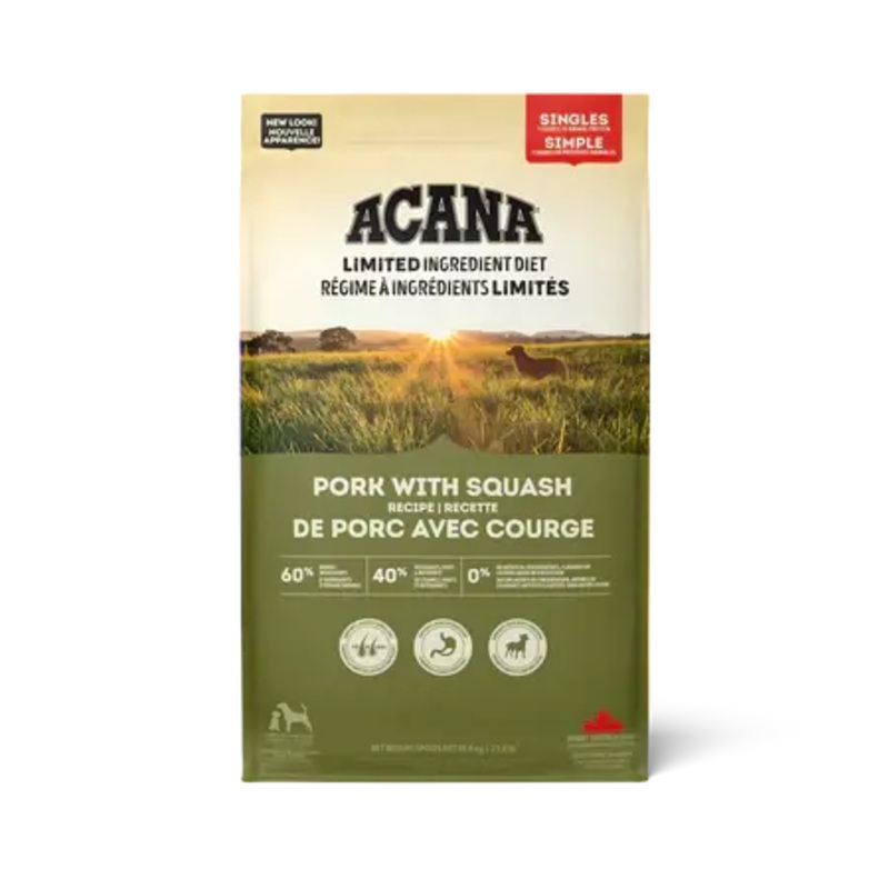 ACANA Singles Limited Ingredient Diet Pork & Squash Recipe Dry Dog Food